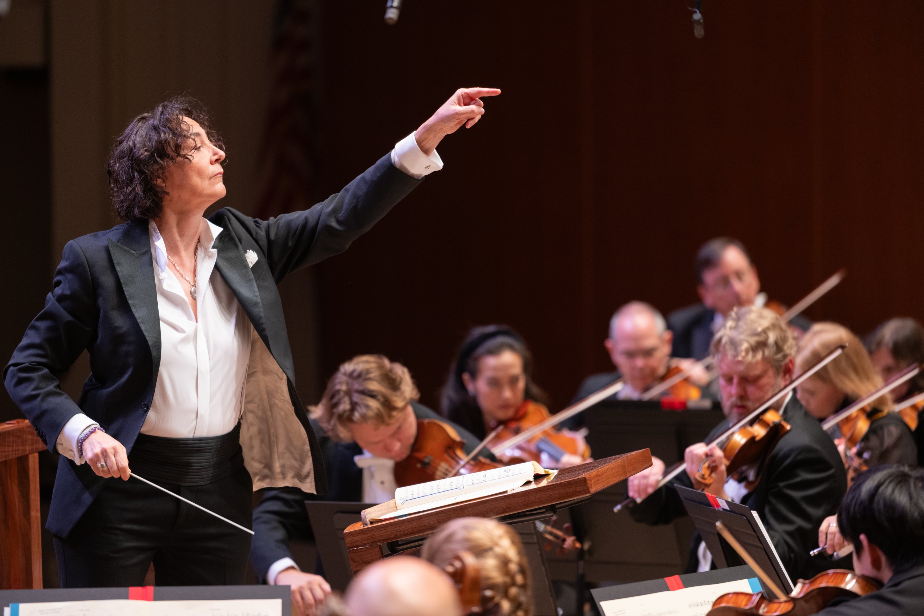 Nathalie Conducting Beethoven