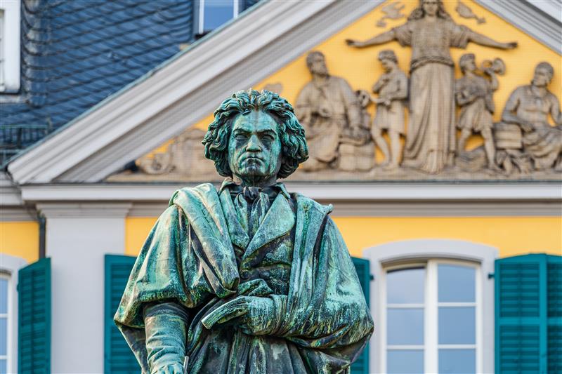 Statue of Beethoven Bonn Germany